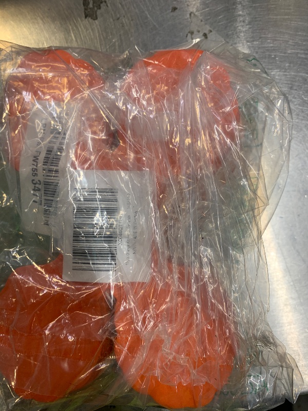 Photo 1 of 10PCS Four Leaf Clover Paper Flowers Garland Decorations Four Leaf Clover Paper Banner Tissue Paper Streamers Reusable Hanging Garland for Birthday Wedding Party Backdrop Home Decor(Orange kit)