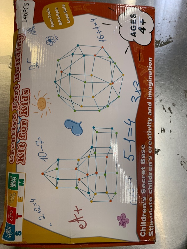 Photo 1 of BZseed Fort Building Kit for Kids DIY Play Tent & STEM Construction Toys Ultimate Indoor/Outdoor Fort Building Activities for Boys & Girls Ages 4-15 Educational Creative Toy Birthday & Festival Gift