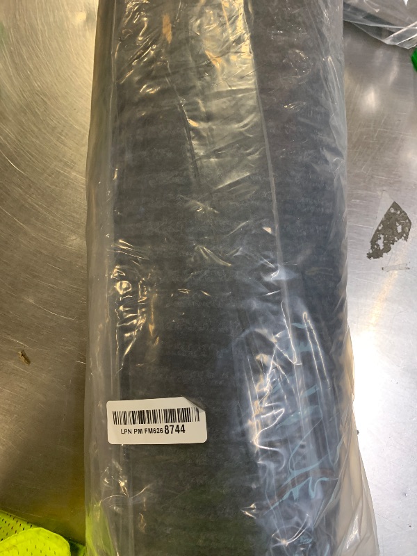 Photo 1 of Nuanchu 1 Roll Large Semi Finished Outdoor Mat 16 x 79 Inch Narrow Door Mat Non Slip Boot Rugs Waterproof Carpet Roll for Bathroom Entryway Indoor Outdoor (Gray)