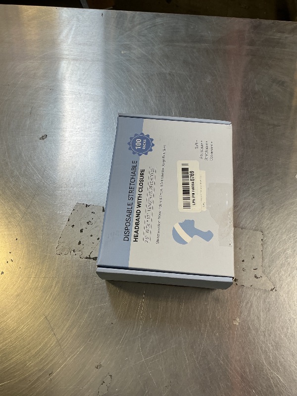 Photo 1 of 100 Count Disposable Headbands for Spa Headband for Washing Face Individually Wrapped Headbands for Women, Non-woven Fabric Facial Headband, Esthetician Supplies Makeup Artists & Salon Professionals