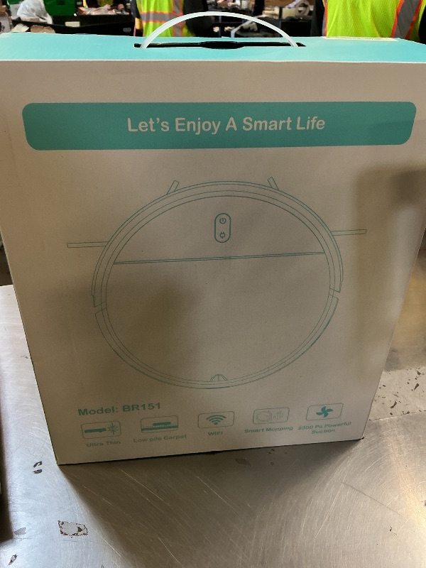 Photo 1 of ZCWA Robot Vacuum and Mop Combo,2.4GHz WiFi Link Vacuum Robot,4 Cleaning Mode Robotic Vacuums Cleaner,APP/Remote Aspiradora Robot,Self-Charging Robot Vacuum for Pet Hair,Stains,Carpets,Corner