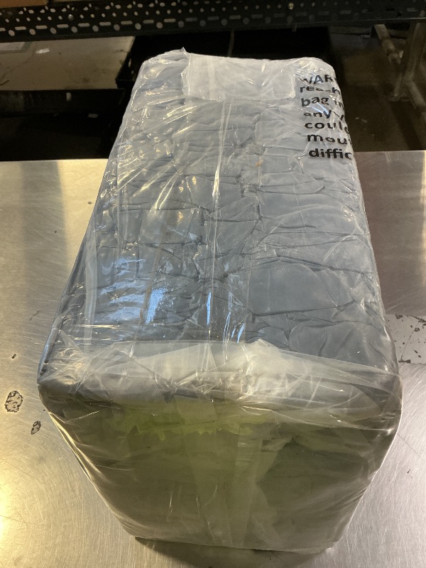 Photo 1 of DANGHOOGY Wicker Chair Cushions, Waterproof Outdoor Loveseat Cushions for Patio Furniture, 3 Pieces Wicker Furniture Cushions, 1 Loveseat and 2 U-Shaped Cushions, Blue