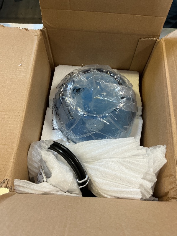 Photo 1 of LBSQJ Blue Glass Pendant Lights Kitchen Island Lighting Globe Pendant Light Fixtures Modern Pendant Lighting for Kitchen Island Bedroom Living Dining Room Light Fixture(5.9in, 1-Pack)