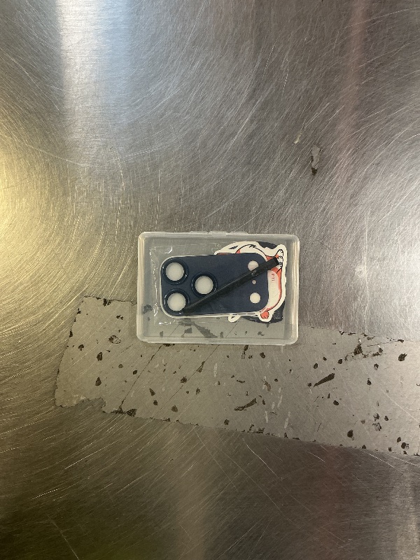 Photo 1 of Uyiton Compatible with iPhone 17 Pro Max Camera Lens Protector - [Not Easy to Break][Strong Adsorption][Case-Friendly] Metal Tempered Glass Rear Camera Screen Cover - Deep Blue