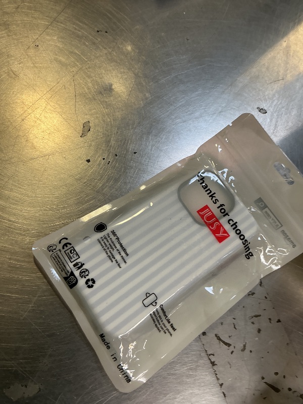 Photo 1 of Jusy Compatible with Magsafe Striped Phone Case for iPhone 16 Pro, Cute Aesthetic Magnetic Ring Holder Stand Case, Soft TPU and Hard PC Protective Phone Cover for Women Girls - Blue Striped