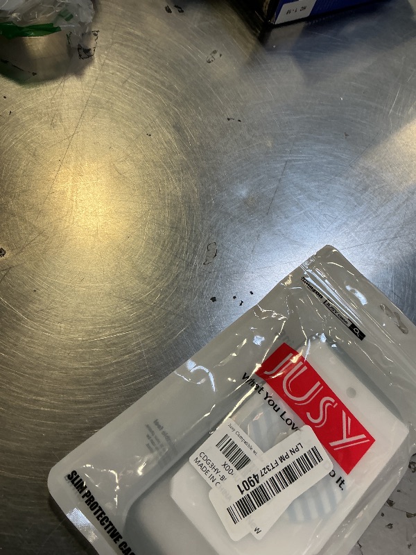 Photo 1 of Jusy Compatible with Magsafe Striped Phone Case for iPhone 16 Pro, Cute Aesthetic Magnetic Ring Holder Stand Case, Soft TPU and Hard PC Protective Phone Cover for Women Girls - Blue Striped