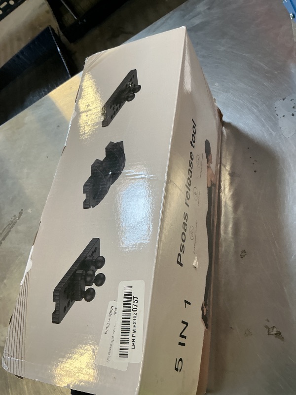 Photo 1 of Psoas Release Tool-Hip Hook Psoas Muscle Release Tool Fully Adjustable for Myofascial,Back,Hamstrings,Iliacus,Waist Pain,Hip Flexor Release Tool and Trigger Point Massage Tool