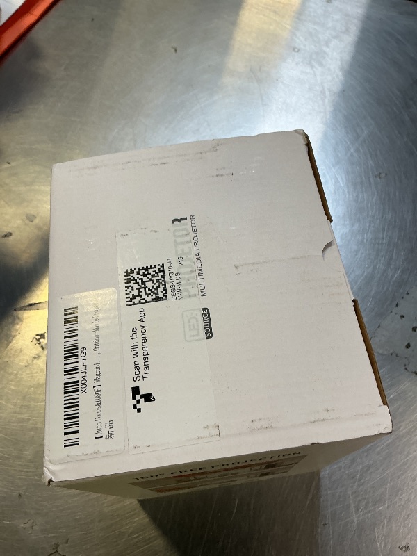 Photo 1 of ?Auto Focus&1080P?Magcubic Mini Smart Projector with 4K Support, Portable Projector with Wifi and Bluetooth, 5W Speaker, Built in Apps, Voice Control, Outdoor Movie Projector