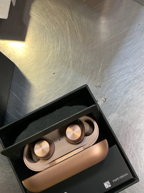 Photo 1 of Technics HiFi True Wireless Multipoint Bluetooth Earbuds II, Active Noise Cancelling, 3 Device MultiPoint Connectivity, Impressive Call Quality, LDAC Compatible, EAH-AZ40M2-N (Rose Gold)