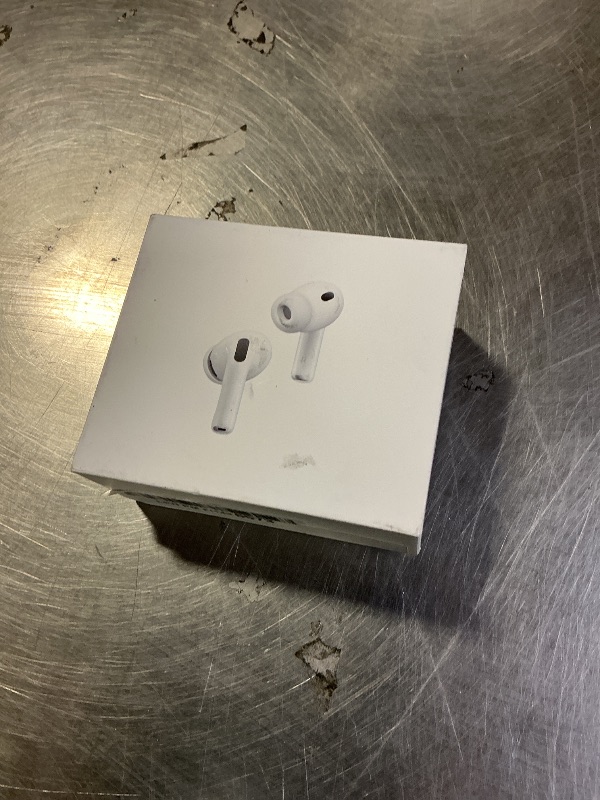 Photo 1 of Apple AirPods Pro 3 Wireless Earbuds, Active Noise Cancellation, Live Translation, Heart Rate Sensing,Hearing Aid Feature,Bluetooth Headphones,Spatial Audio, High-Fidelity Sound, USB-C Charging, White