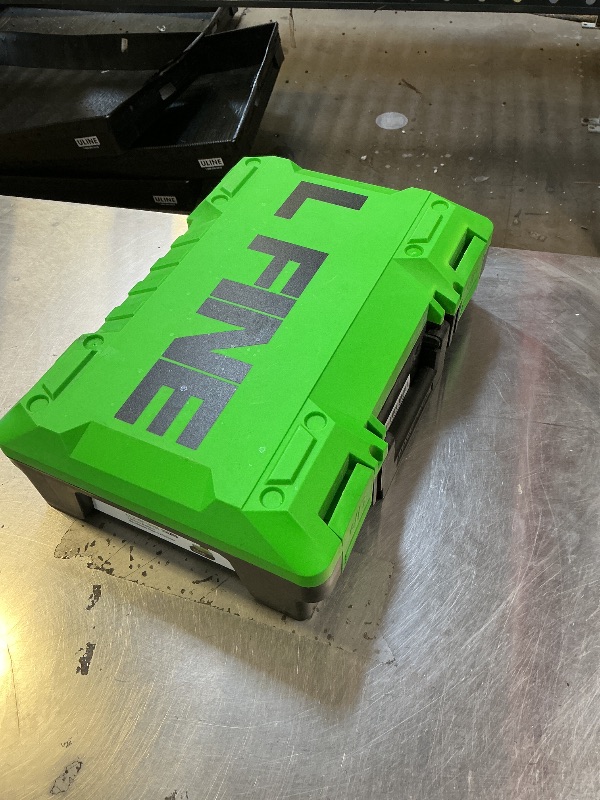 Photo 1 of **SELLING FOR PARTS-**Blower Cordless - Lightweight Electric Handheld Blower with Battery and Charger, 3 Speed Mode, Blowers for Lawn Care, Patio Cleaning, Dust Cleaner, Snow Blower (Green)