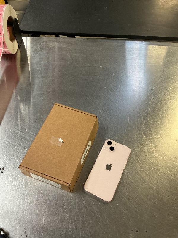 Photo 1 of Apple iPhone 13, 256GB, Pink - Unlocked (Renewed)