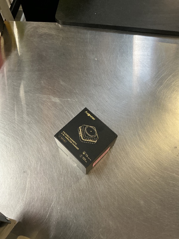 Photo 1 of ?2026 Upgraded?Wireless Charger 3 in 1, Foldable Wireless Charging Station with Light for Apple MagSafe Charger, Travel Magnetic Charger for iPhone 17/16/15/14/13/12 Apple Watch AirPods (20W Adapter)