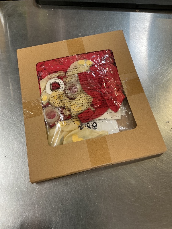 Photo 1 of JOYIN 150 Pcs Red Balloons, Different Sizes 18 12 10 5 Inch Red Latex Balloon Arch Kit with Instruction for Birthday Party Decoration Graduation Wedding Holiday