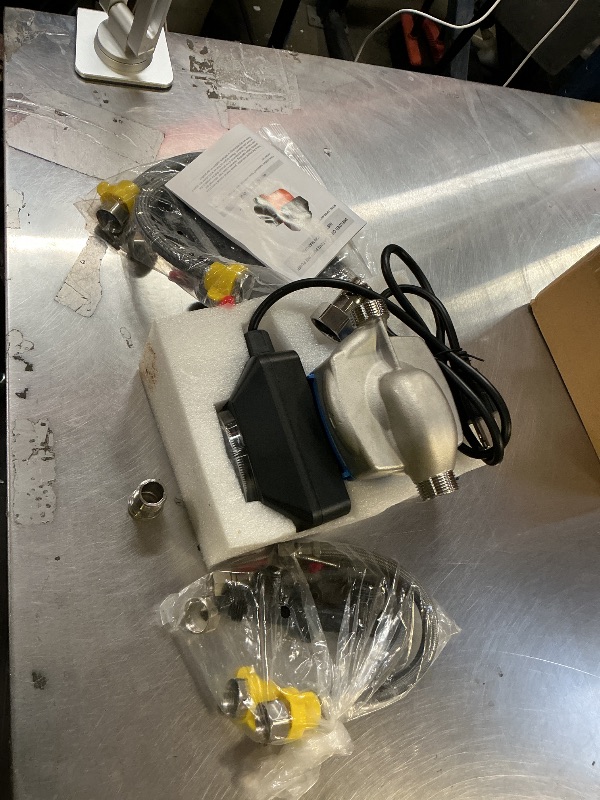 Photo 1 of Hot Water Recirculating Pump Kit for Tank Water Heaters – Programmable Timer, Two Upgraded Brass Bypass Sensor Valves, 4-Line Configuration, Easy DIY Installation 0955805,595916