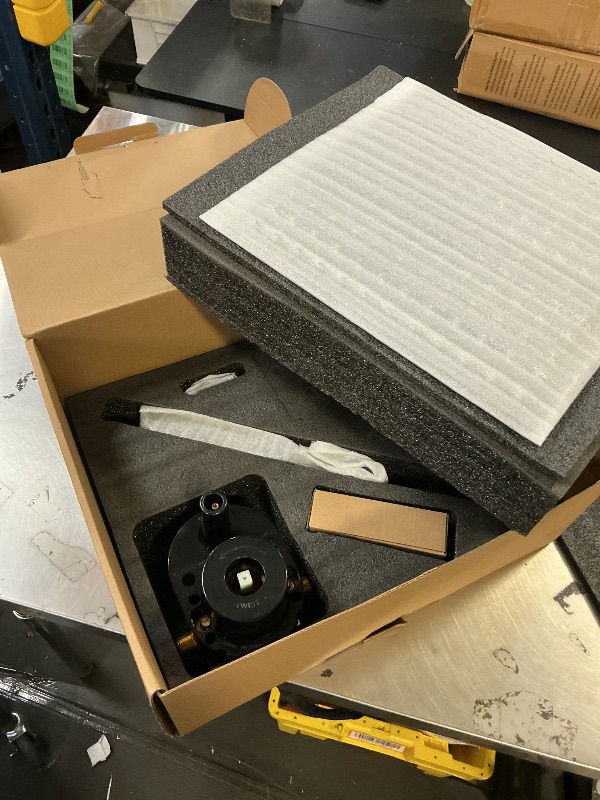 Photo 1 of Shower System, RomceBath 12 Inch Ceiling Mount Shower Head And Handle Set Rain Shower System With Water Pressure Balance Valve Trim Kit Matte Black Rainfall Shower Faucet Fixtures Handheld Wand Combo