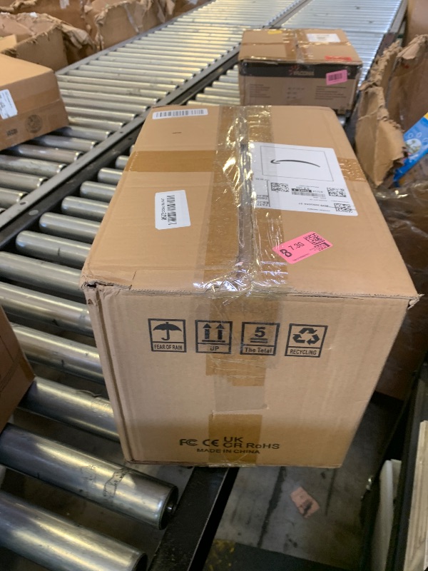 Photo 1 of 150W Moving Head DJ Lights, 18 Rotatable Prisms Stage Lighting 7+1 Gobos and 7+1 Colors Spotlight with DMX512 Master-Slave and Sound Activated Modes for Events Parties Shows