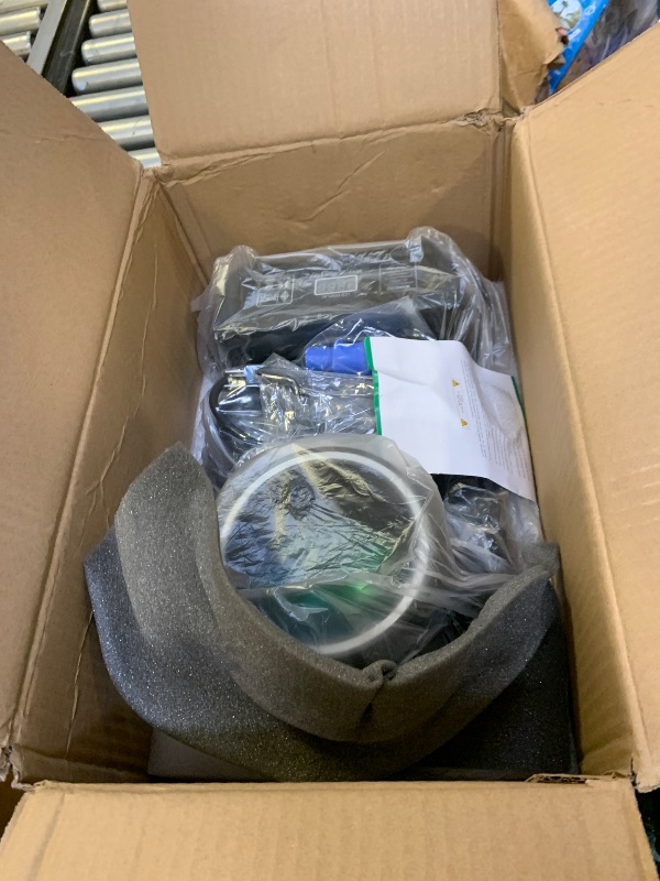 Photo 1 of 150W Moving Head DJ Lights, 18 Rotatable Prisms Stage Lighting 7+1 Gobos and 7+1 Colors Spotlight with DMX512 Master-Slave and Sound Activated Modes for Events Parties Shows