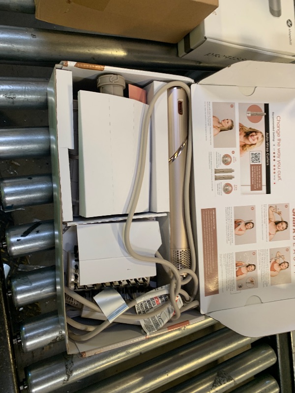 Photo 1 of Shark HD430 FlexStyle Air Styling & Drying System, Powerful Hair Dryer Brush & Multi-Styler with Auto-Wrap Curlers, Paddle Brush, Oval Brush, Concentrator Attachment, Stone