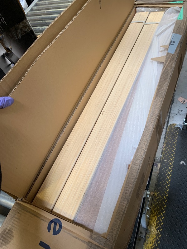 Photo 1 of Mellow Naturalista Classic - 12 Inch Solid Wood Platform Bed with Wooden Slats, No Box Spring Needed, Easy Assembly, Queen, Pine