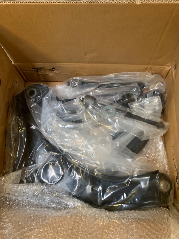 Photo 1 of Front Lower Left & Right Control Arms w/Ball Joint Stabilizer Sway Bar Tie Rod End Links Suspension Kit for Nissan Versa/Versa Note 1.6L 2012-2019, for Nissan Micra 1.6L 2015-2019 (8pc)