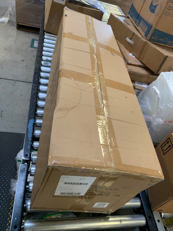 Photo 1 of Elf Stor 7.5ft Prelit Christmas Tree with 450 LED Lights and Metal Stand