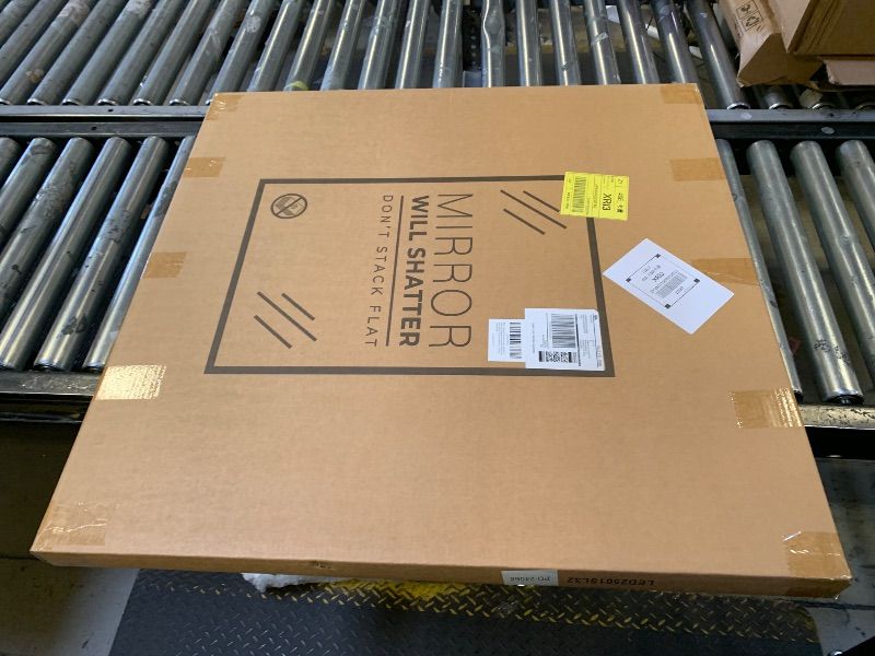 Photo 1 of WallBeyond LED Bathroom Mirror with Lights, 32'' Round Light Up Bathroom Mirror for Wall with Front and Backlit, Anti Fog Led Mirror for Bathroom, 3 Colors and Dimmable Light
