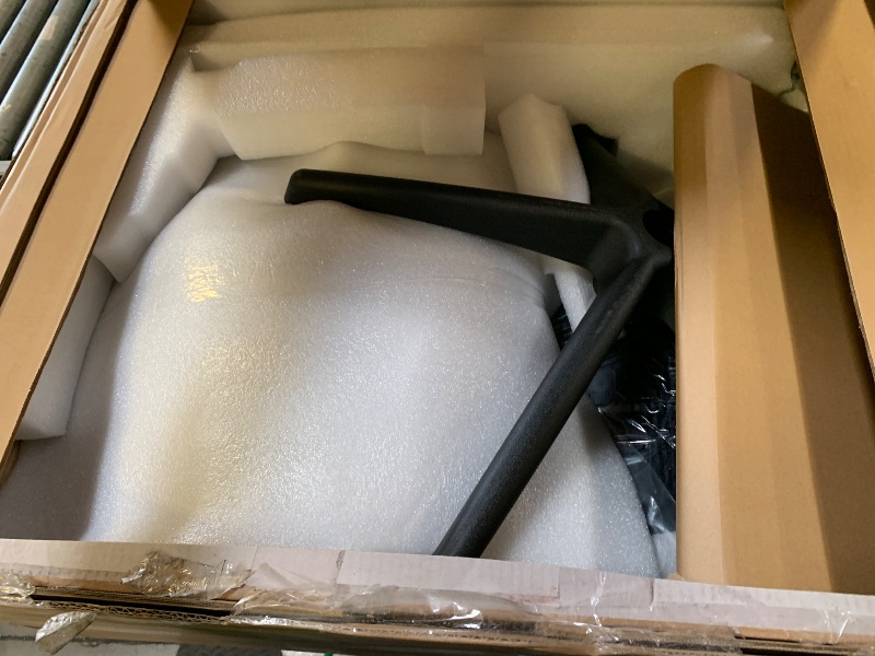 Photo 1 of COLAMY Ergonomic Mesh Office Chair, Computer Executive Desk Chair, Ergonomic Office Chair Lumbar Support with Flexible Backrest, Slide Seat, Darkblue
