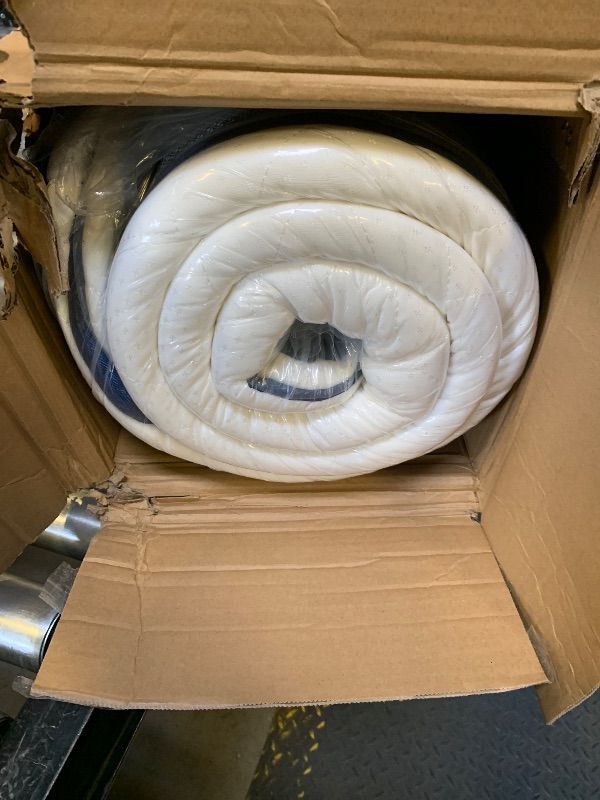 Photo 1 of 12 Inch King Hybrid Mattress in a Box - Individually Wrapped Coils & Gel Memory Foam for Back Support, Pressure Relief & Motion Isolation, CertiPUR-US Certified, Fiberglass-Free (76x80 Inches)