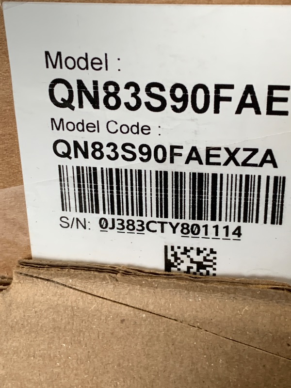 Photo 1 of Samsung 83-Inch Class OLED S90F 4K Smart TV (2025 Model) NQ4 Gen3 Processor, Upscaling Pro, HDR +, Motion Xcelerator 144Hz, Vision, Alexa Built-in