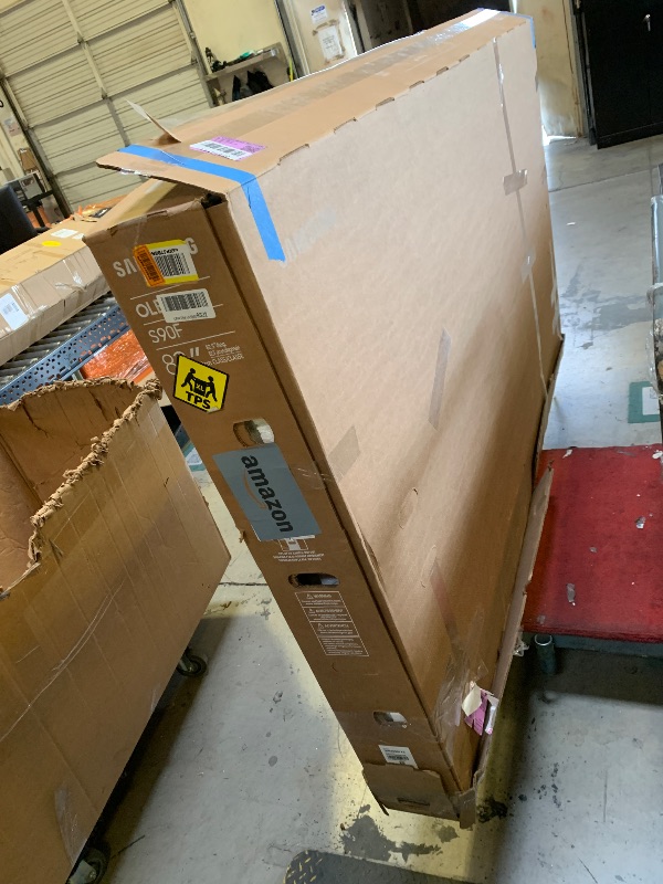 Photo 1 of Samsung 83-Inch Class OLED S90F 4K Smart TV (2025 Model) NQ4 Gen3 Processor, Upscaling Pro, HDR +, Motion Xcelerator 144Hz, Vision, Alexa Built-in