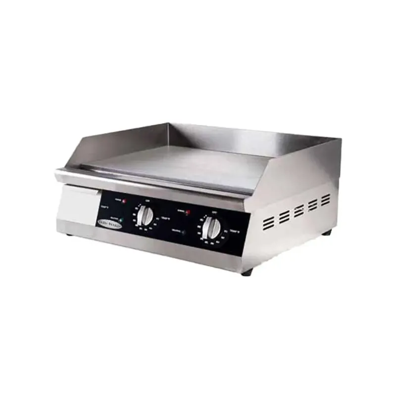 Photo 1 of Serv-Ware ETG-24 24" Countertop Electric Thermostatic Griddle, 24” x 15.5” Surface, 208V

