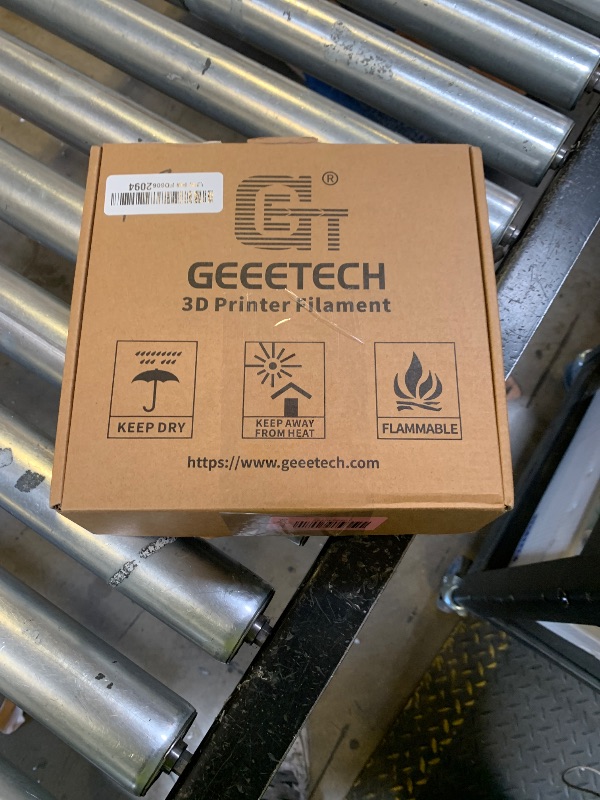 Photo 1 of Geeetech Silk PLA Filament 1.75mm for 3D Printer, Metal-Like Shiny Consumables 1kg (2.2lbs) 1 Spool, Dimensional Accuracy +/- 0.02 mm, Metallic Gold Silk Filament