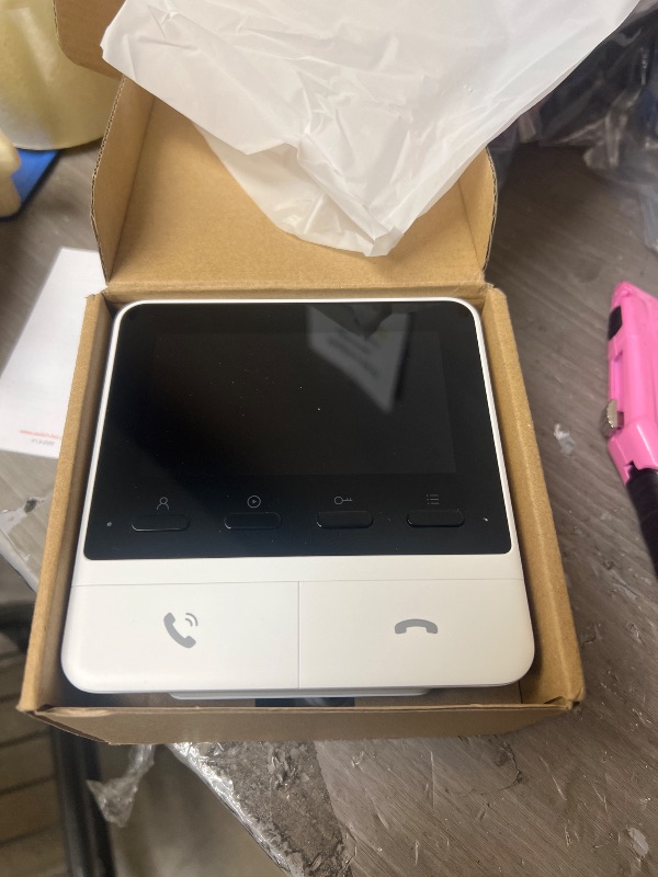 Photo 1 of SwitchBot 4.3 Inch Monitor for Intercom Installation, Advanced Monitor for Smart Video Doorbell