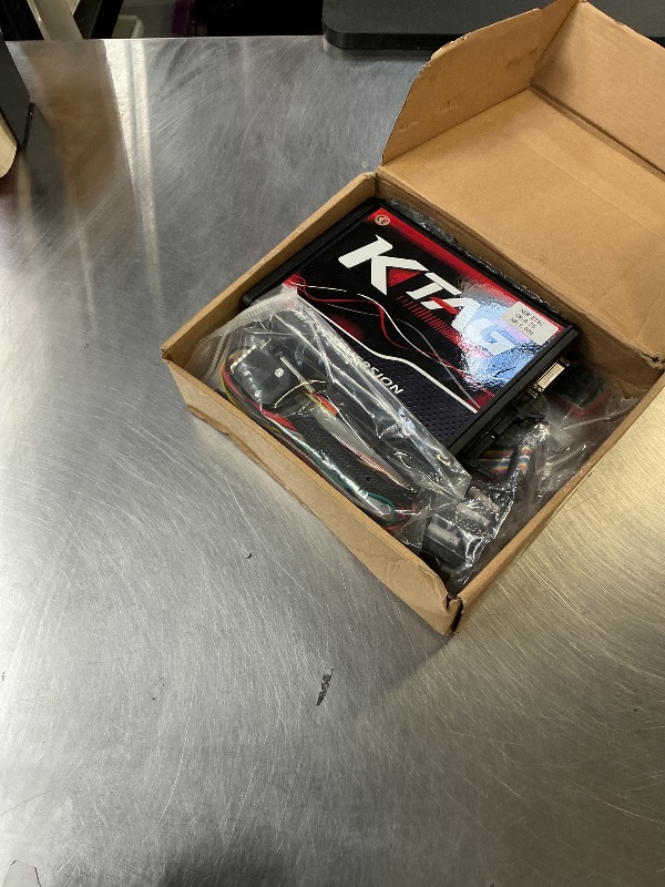 Photo 1 of KTAG V7.020 V2.25 Professional ECU Diagnostic Set, European KTAG Firmware Software V2.25 ECU Programming Tool Master Version.
