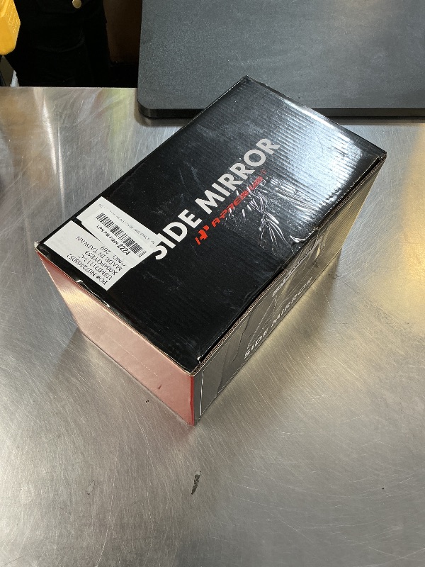 Photo 1 of A-Premium Passenger Side Manual Door Mirror - Compatible with Buick Regal 1988-1996 & Chevrolet Lumina 1990-1994 & Pontiac Grand Prix 1990-1996 - Non-Heated Non-Folding Black Outside Rear View Mirror