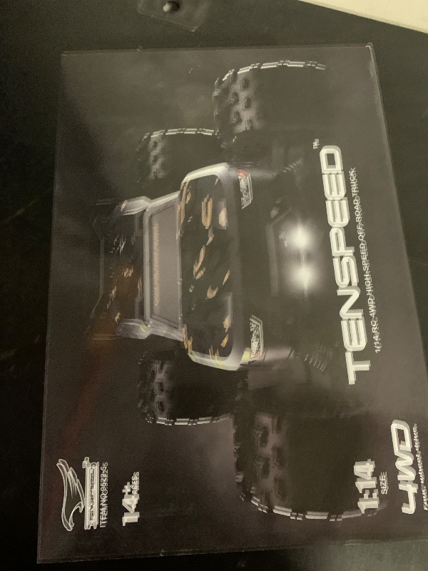 Photo 1 of 1/14 Brushless RC Cars for Adults Fast 50+ mph, RC Trucks 4x4 Offroad Waterproof, Electric Powered High Speed Remote Control Car, Fast Extreme All Terrain RC Truggy with 3S Battery for Snow Sand