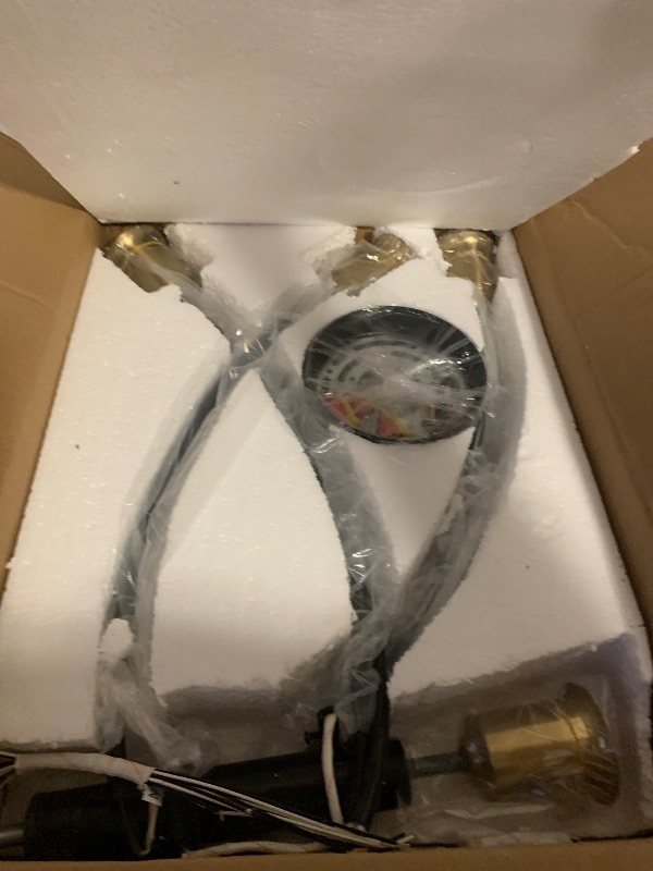 Photo 1 of Sheadea Mid Century Semi Flush Mount Ceiling Light Fixture,Modern 5 Light Gold and Black Sputnik Chandelier for Living Room Dining Room Bedroom Kitchen Office