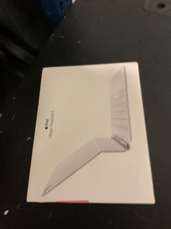 Photo 1 of Apple Magic Keyboard: Keyboard and Case for iPad Air 11-inch (M2 and M3) and iPad Air (4th and 5th Generation), US English — White