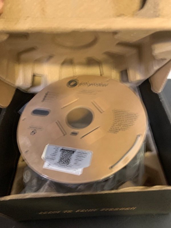 Photo 1 of Polymaker Fiberon PA6-CF Carbon Fiber Nylon Filament 1.75mm Black 3kg, Fiberon PA6-CF Nylon Warp Free 1.75mm 3D Printing Filament