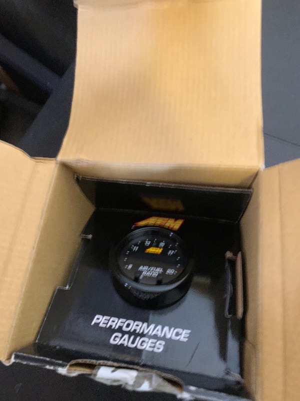 Photo 1 of AEM X-Series Wideband UEGO AFR Sensor Controller Gauge with OBDII Connectivity