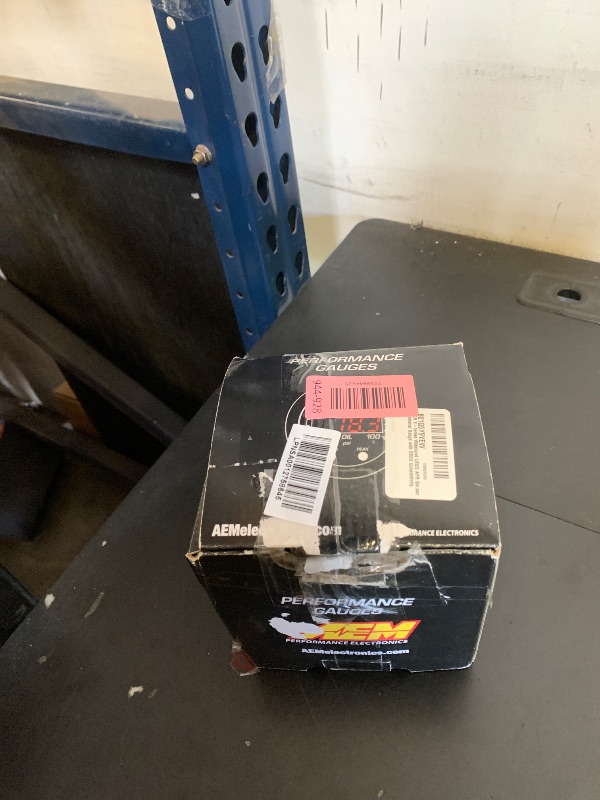 Photo 1 of AEM X-Series Wideband UEGO AFR Sensor Controller Gauge with OBDII Connectivity