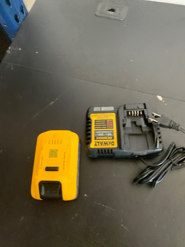Photo 1 of DEWALT Powerstack 20V MAX Battery Starter Kit, Rechargeable, 5Ah, Lithium Ion (DCBP520C)