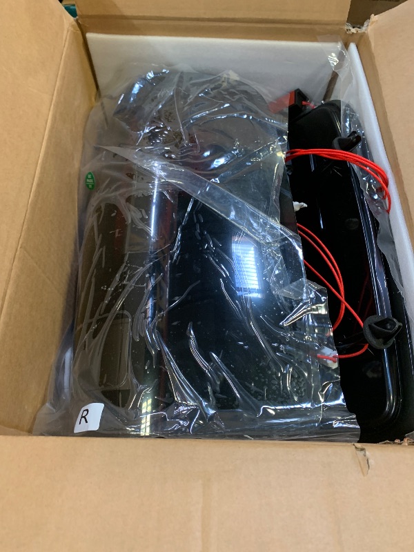 Photo 1 of Tresound Rear LED Tail Lights for GMC Sierra 1500 2007-2013 (SLT, WT, SL, SLE), 2500 3500 HD 2007-2014 (Only fit 3500HD with Single Rear Wheel Model) GM2801208, Chrome Housing Smoke Lens