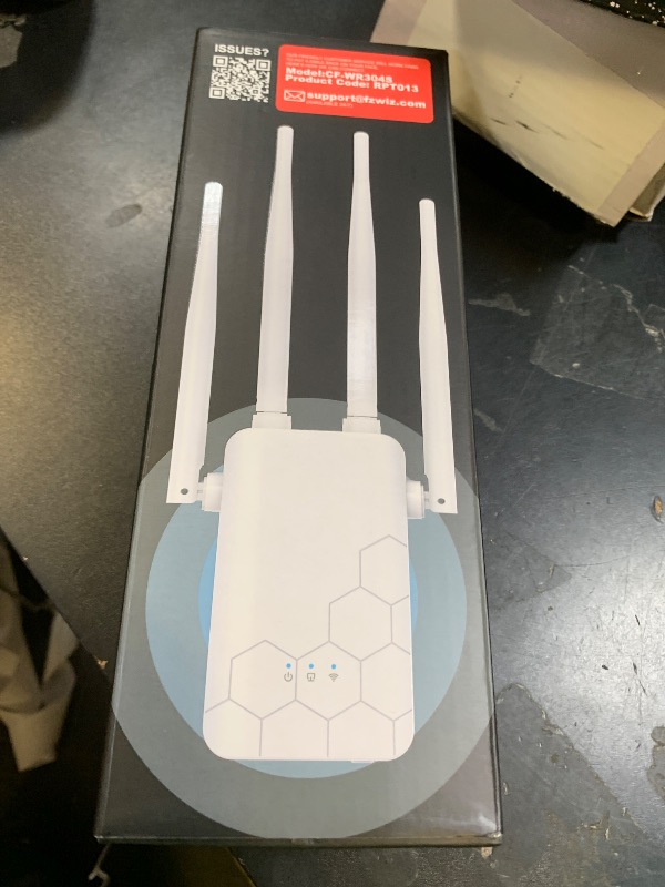 Photo 1 of WiFi Extender Internet Booster, Repeater Wireless Routers Amplifier, Mesh Wi-Fi 80% Faster | Broader Than Ever, Support More Network Devices