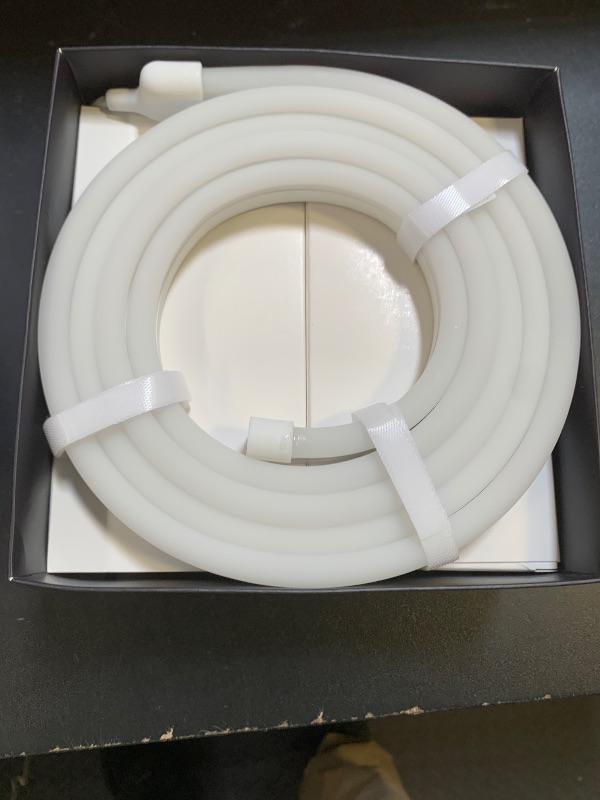 Photo 1 of LIFX Neon Flex SuperColor LED Strip Light, 6.5ft Bendable Silicone Neon Rope with Polychrome 24-Zone RGBW Smart Lighting, Wi-Fi, Voice Control, No Hub Required, LFXNEON6.5