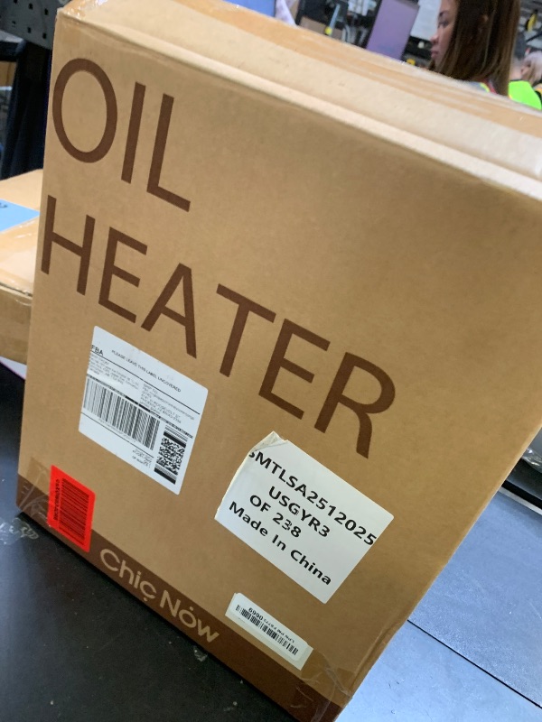 Photo 1 of Oil Filled Radiator Heater,Oil Heater with Adjustable Thermostat?Electric Radiator Heater with Overheat Safety?Mini Portable Space Heater?700W