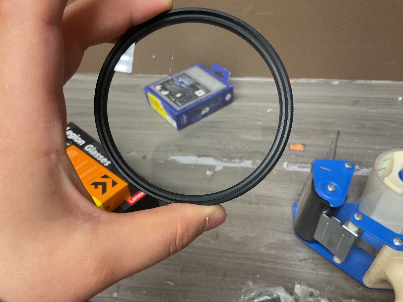 Photo 1 of Tiffen 82mm Black Pro-Mist 1/4 Filter|Black Pro-Mist Filter|Ultra Slim|Cinematic Effect Camera for Portrait Photography/Video/Vlog