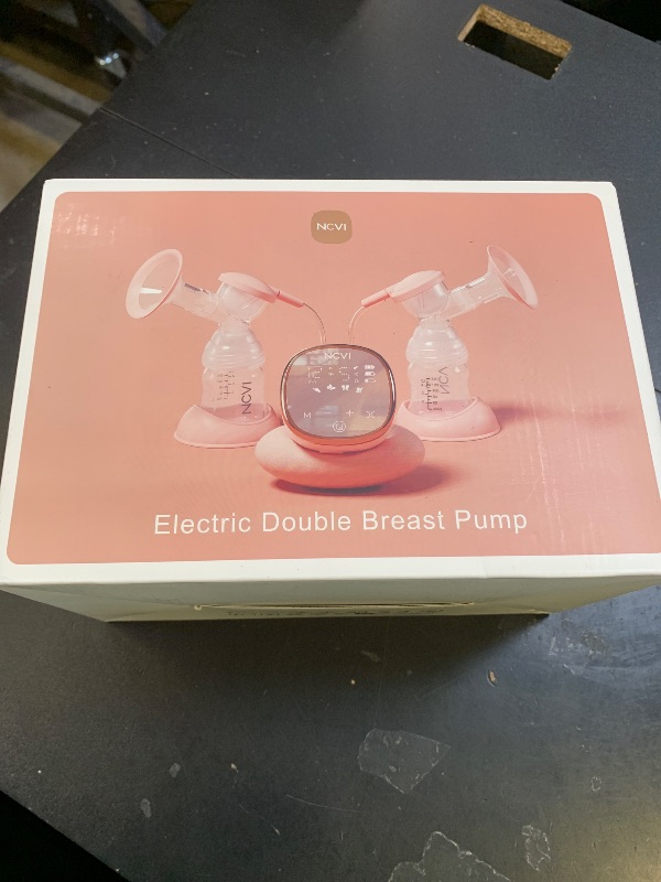 Photo 1 of NCVI Electric Breast Pump 8782, Portable Hospital-Grade Double Pump with 4 Modes & 9 Levels, Anti-Backflow, Rechargeable Quiet Breastfeeding Pump for Efficient Comfortable Use at Home, Work or Travel