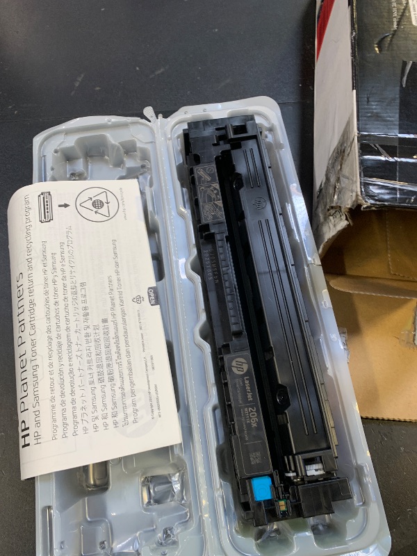Photo 1 of HP 206X Cyan High-Yield Toner Cartridge | Works with Color LaserJet Pro M255, MFP M282, M283 Series | W2111X